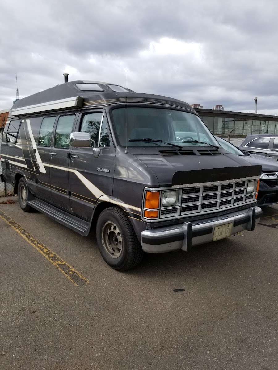 Another view of the shop and surroundings.